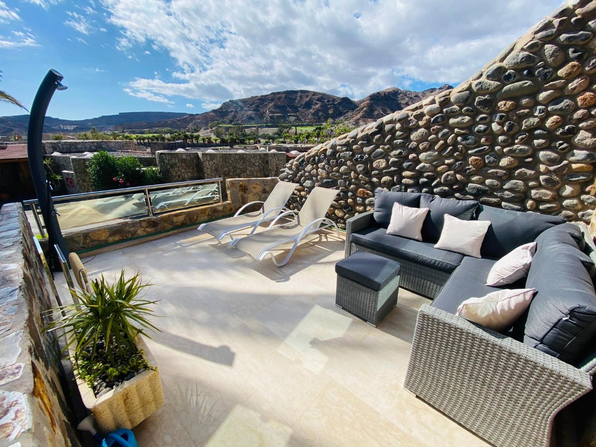 Fantastic Anfi Tauro Duplex With Ocean View Villa Las Palmas Exterior photo